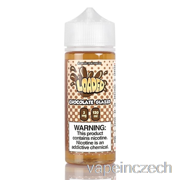 čokoládově Glazovaný Donut - Plněný E-liquid - Nemilosrdné Páry - 120 Ml 0mg Vape Pero
